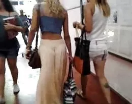 Hot teen see-through skirt thong nice ass part 2 of 2