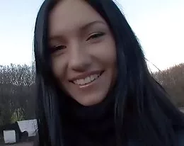 Cute Brunette Loves Anal Play