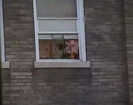 Jerking off for the neighbor