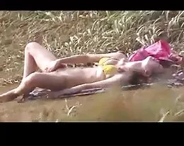Bikini Babes Outdoor Masturbation 04
