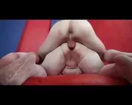 old fat slut takes anal pounding