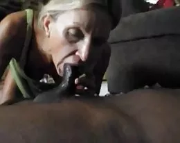 Home Made Video of White MILF Taking Anal Black Cock