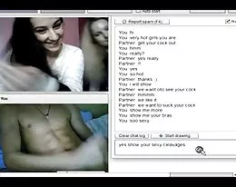 two hot girls on chatroulette