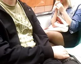 Turkish Nice Legs - Taksim Subway