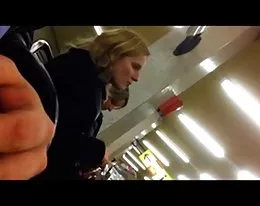 Dick Flashing Blonde