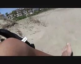 Flashing cock to cute teen  Part 1