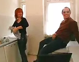 Hot Redhead Mature from Germany meet guy on street