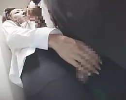 Japanese Lady in Elevator 2