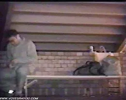 Spycam films exciting couples fucking