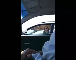 A few women take a look-car flash