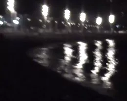 Voyeur amateur couple sex in Barcelona sea beach