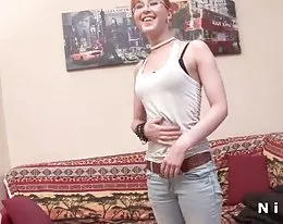 Big cock in the ass for a french redhead teen