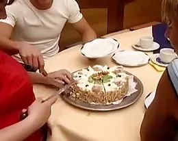 Oma - Spermageiles Kaffekraenzchen