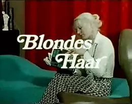 vintage 70s german - Blondes Haar - cc79