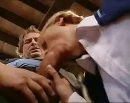 Italian anal threesome