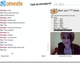 Omegle Games Part 2 - Hot Brunette- by anonymous