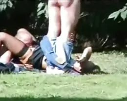 Amateurs in public park MMMF