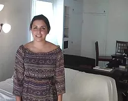 Americano-Italian girl Samantha fist time Anal