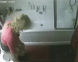 So horny... hidden masturbation on toilet