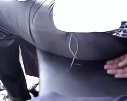 GROPED BEAUTIFUL ASS IN THE BUS