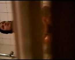 19 year old Morrocan Laila taking a shower