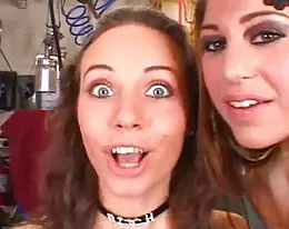 Girls fuck man in the ass