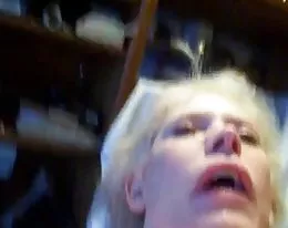 an ice cube in her ass this dirty old white whore