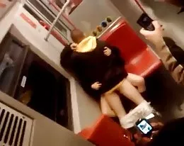 Sex in Subway Vienna, Austria - Sex in wiener U-Bahn