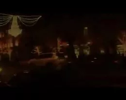 American soldiers banged a Georgian