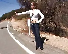 Kaylynn The Hitchhiker...F70