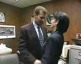Jeanna Fine gets an anal day in the office...F70