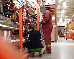 Flashing in the hardware store