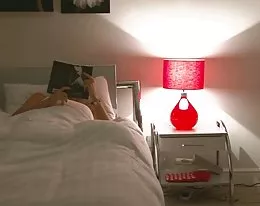 Tom and I fuck next to Hubby in Bed