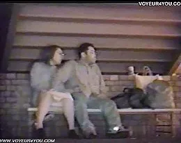 Outdoor Pedestrian  Sex Couples