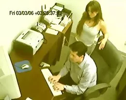 Caught On Camera - Office Relationship