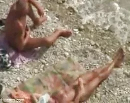 voyeur fuck on the beach