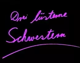 vintage 70s german - Drei luesterne Schwestern - cc79