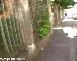 Young German Teen In Public Fucked