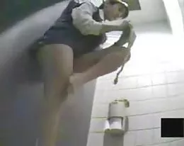 My Favorite Japanese Toilet Masturbation 1of 3