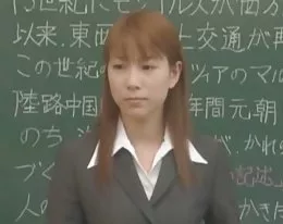 A lovely Japanese female teacher  bukkake