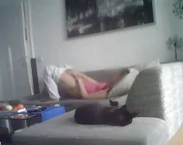 spied NOT my sister masturbating with vibrator