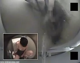 Toilet Hidden Camera Masturbation