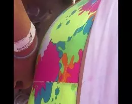 Groping enconxada chikan gropers ass in concert part 2