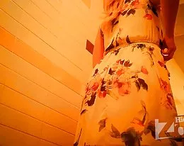 She was washing in the sink absolutely naked