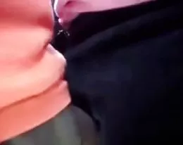 Groping her ass and She loved it too