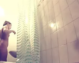 Hidden cam of my girlfriend under shower