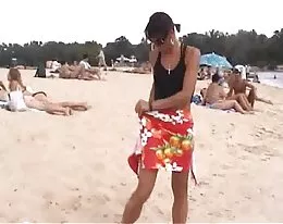 French beach - voyeur's paradise