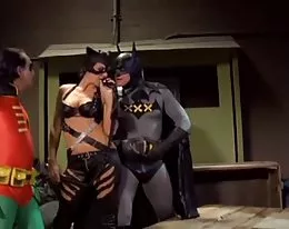 Batman &amp; Robin nail the cat woman