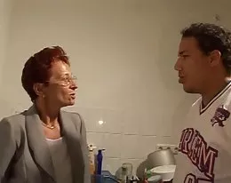 Young man Tasty Pussy Of A Mature German Lady