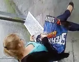 German public nipple voyeur different. Bus stop girls 2